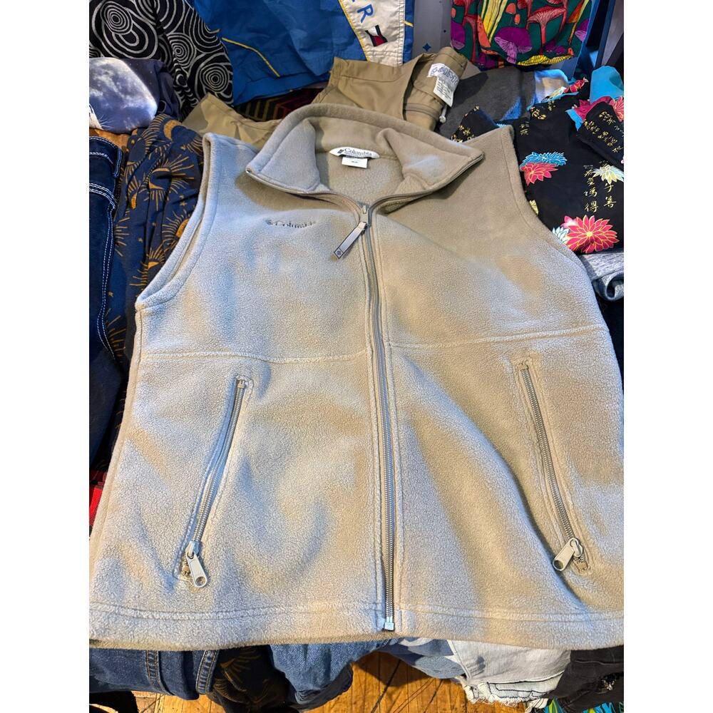 Y2K Columbia Fleece Vest